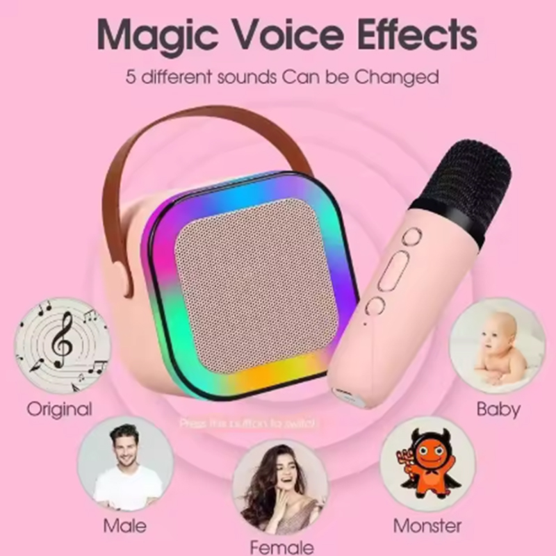 Home Appliances - เครื่องคาราโอเกะ K12 แบบพกพา ระบบลำโพง PA พร้อมบลูทูธ