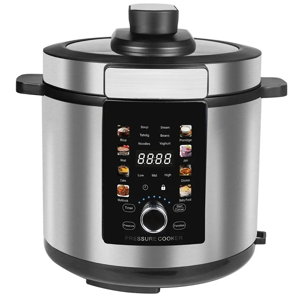 Smart Instant Pressure Cooker - หม้ออัดแรงดันสแตนเลส, หม้อหุงช้า, เครื่องใช้ในครัวเรือน, หม้ออัดแรงดันไฟฟ้าอัตโนมัติ, หม้อหุงข้าวอัจฉริยะ