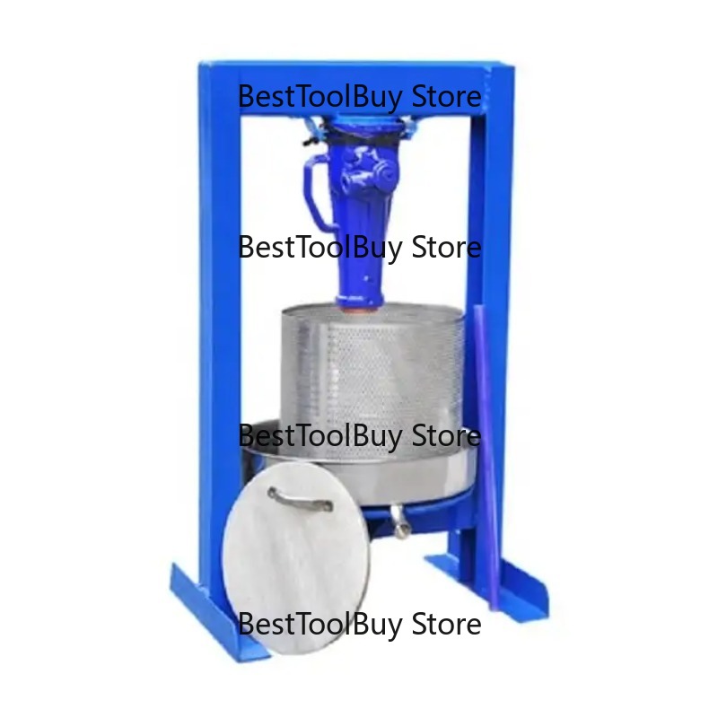 Electric Slow Juicer Cold Press - เครื่องกดไฮดรอลิกแบบใช้ได้ทั้งเชิงพาณิชย์และในบ้าน: เครื่องคั้นน้ำผลไม้เย็นอัตโนมัติสำหรับองุ่น เชอร์รี่ เลมอน และน้ำผักบริสุทธิ์