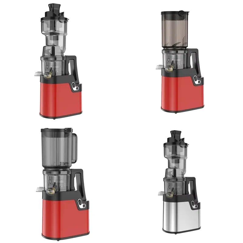 Electric Slow Juicer Cold Press - เครื่องคั้นน้ำผลไม้ไฟฟ้าสแตนเลสสำหรับผักสด แครอท เครื่องปั่นแบบสกัดเย็นสำหรับใช้ในครัวเรือน