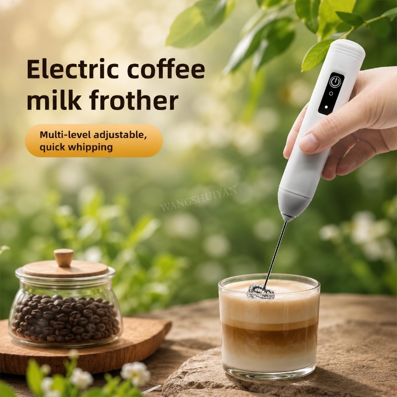 เครื่องตีฟองนมไฟฟ้าแบบพกพา เคร - Portable Blender Usb Rechargeable บทวิจารณ์และราคา