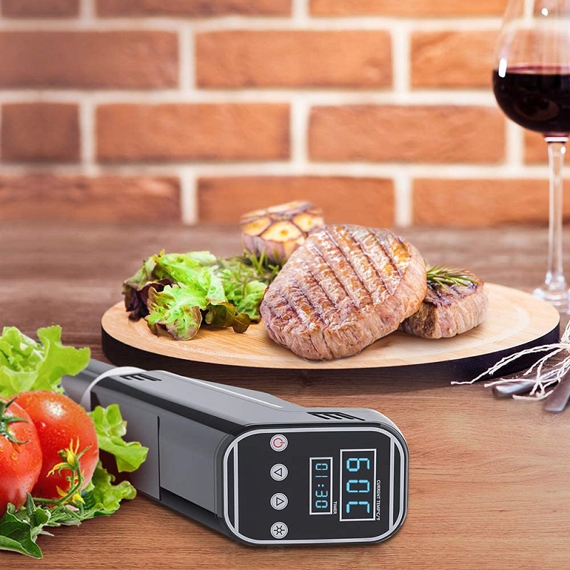 1000W นาฬิกาดิจิตอลสุญญากาศ So - Digital Sous Vide Precision Cooker บทวิจารณ์และราคา