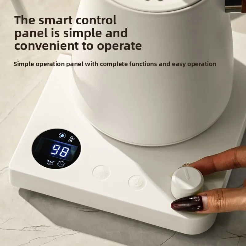 กาต้มน้ำไฟฟ้าแบบคอห่าน 1000 มล - Electric Kettle Temperature Control บทวิจารณ์และราคา