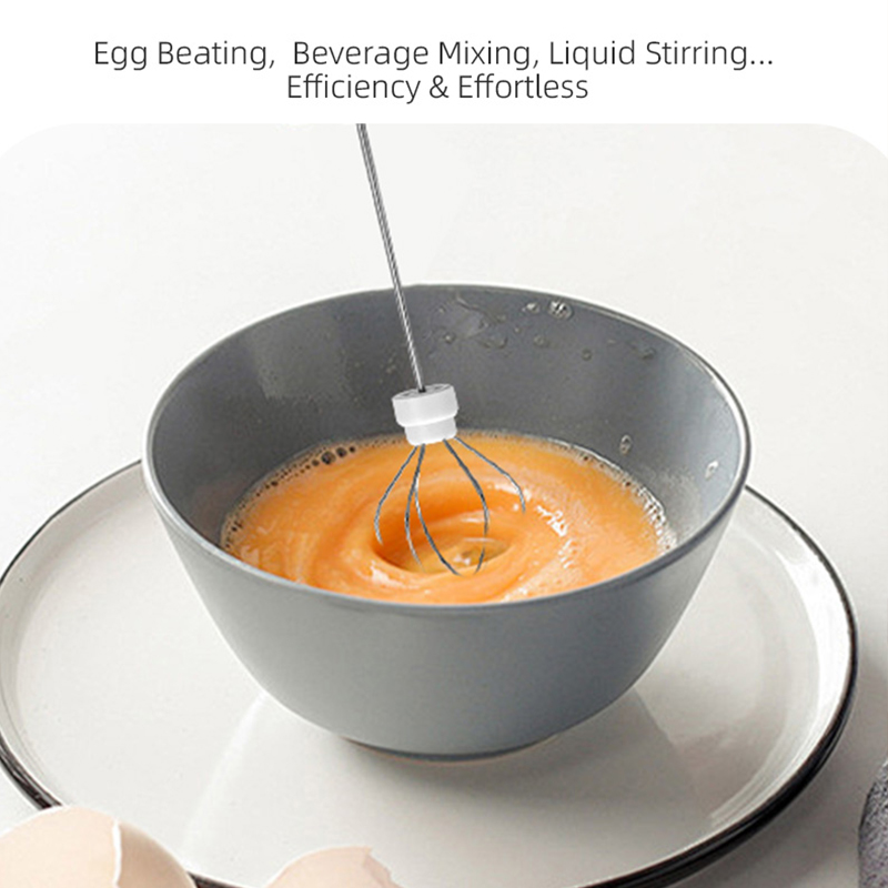 2 In 1 เครื่องตีฟองกาแฟไฟฟ้า + - Electric Milk Frother Handheld บทวิจารณ์และราคา