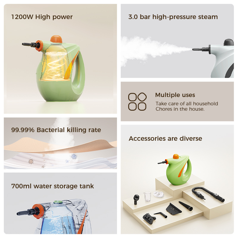 เครื่องทำความสะอาดไอน้ำขายดี 1 - Kitchen Appliances บทวิจารณ์และราคา
