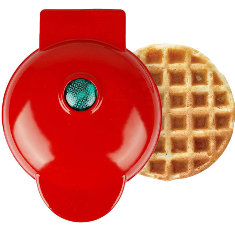 เครื่องทำวาฟเฟิลไฟฟ้าแบบพกพาขน - Mini Waffle Maker Machine บทวิจารณ์และราคา