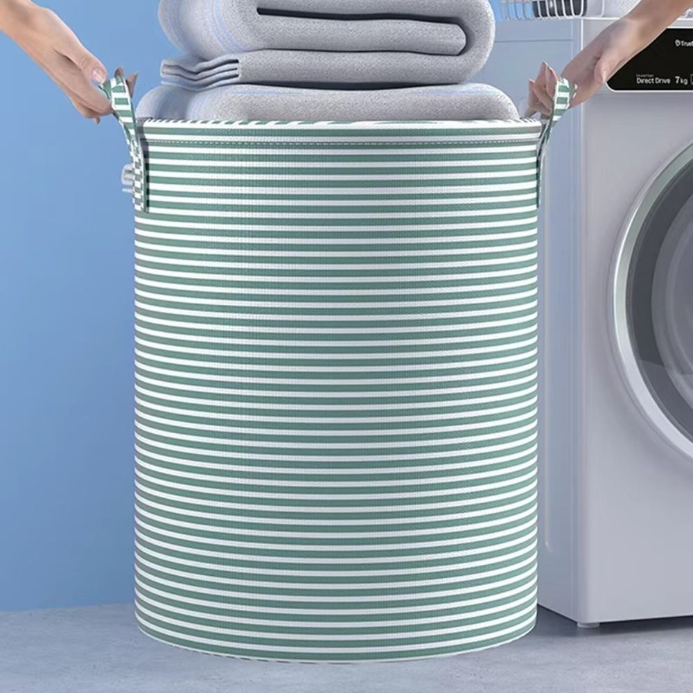 ตะกร้าผ้าพับได้ทนทาน ทำจากผ้าฝ - Laundry บทวิจารณ์และราคา