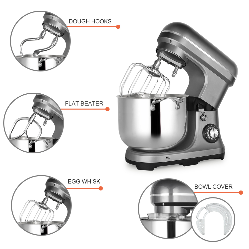เครื่องผสมอาหารไฟฟ้าขนาดใหญ่ 1 - Kitchen Appliances บทวิจารณ์และราคา