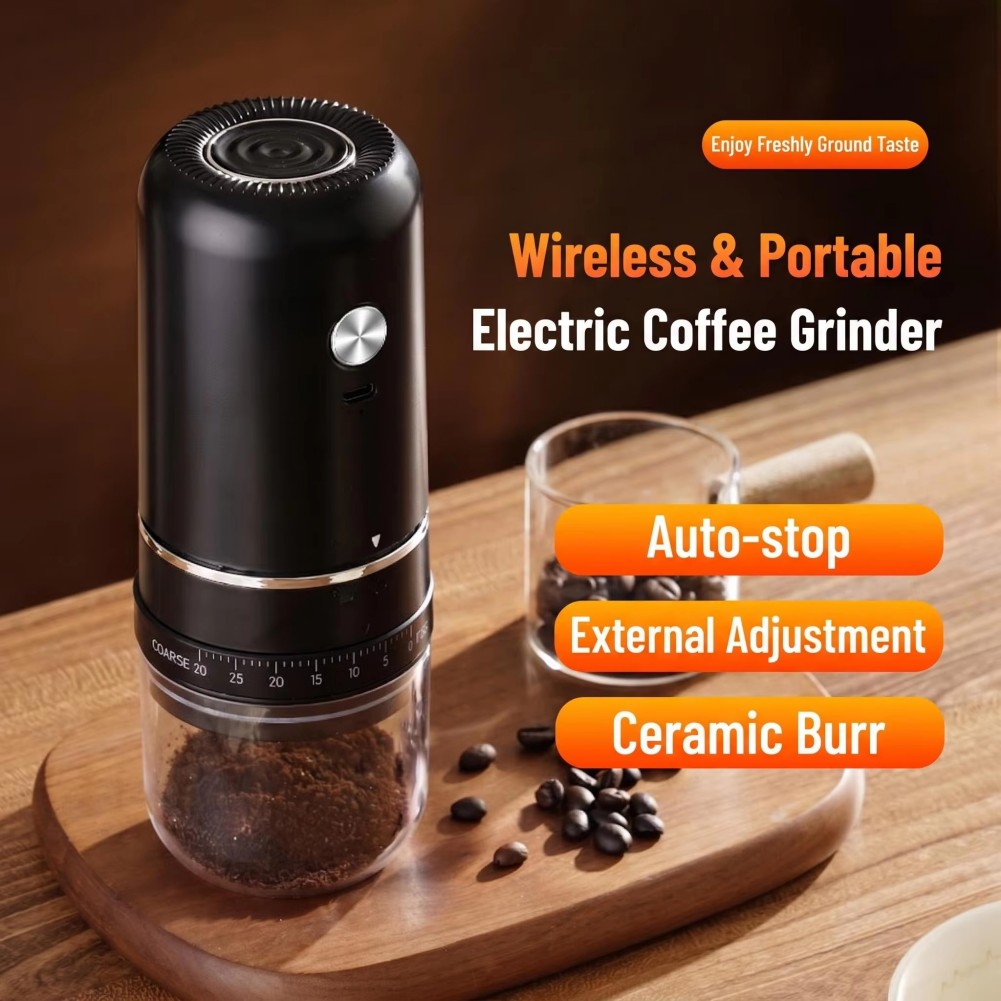 เครื่องบดเมล็ดกาแฟไฟฟ้าแบบกรวย - Coffee Bean Grinder Electric บทวิจารณ์และราคา
