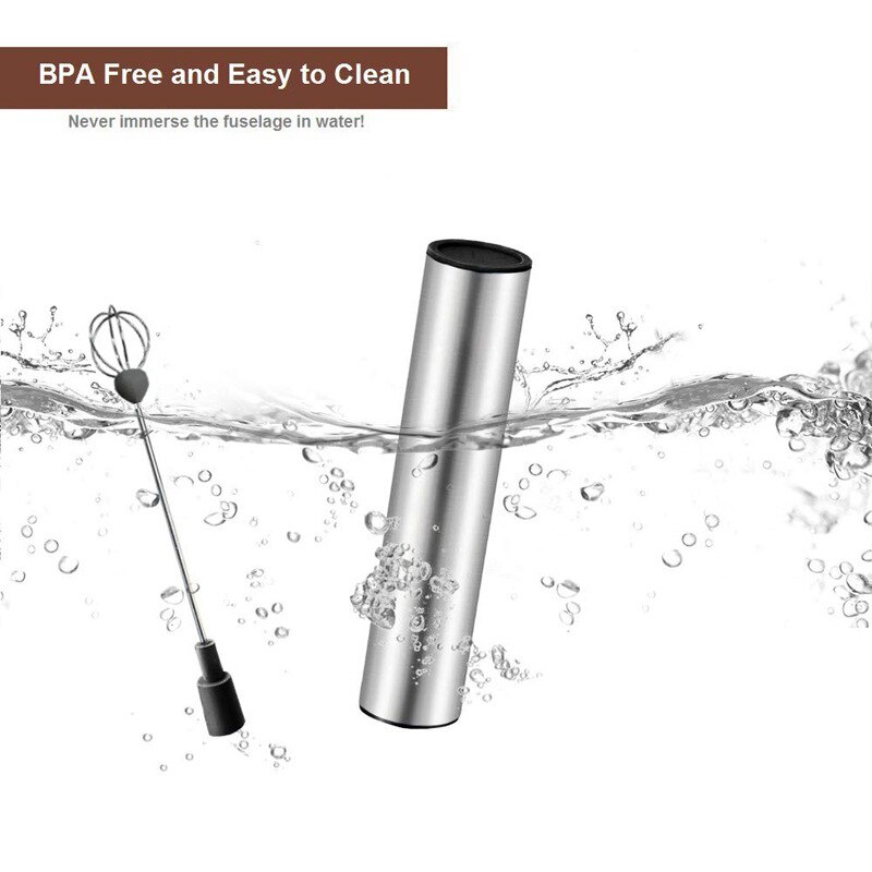 เครื่องตีฟองนมไฟฟ้าแบบพกพาขนาด - Portable Blender Usb Rechargeable บทวิจารณ์และราคา