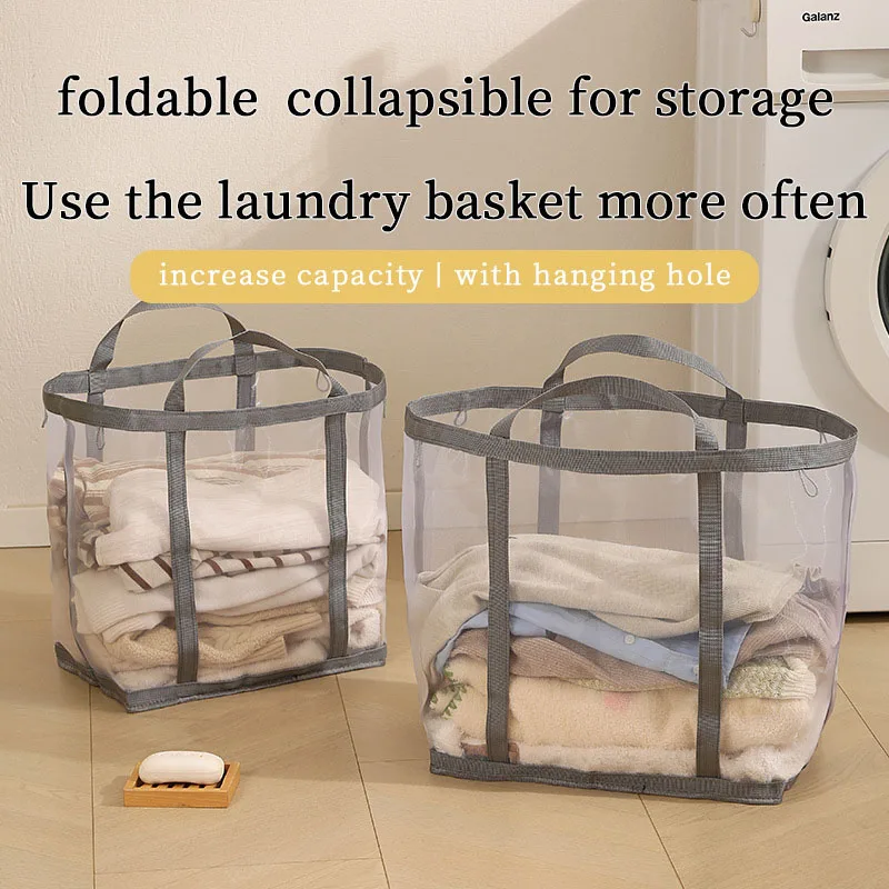 ตะกร้าซักผ้าตาข่ายไนลอนพร้อมหู - Laundry บทวิจารณ์และราคา