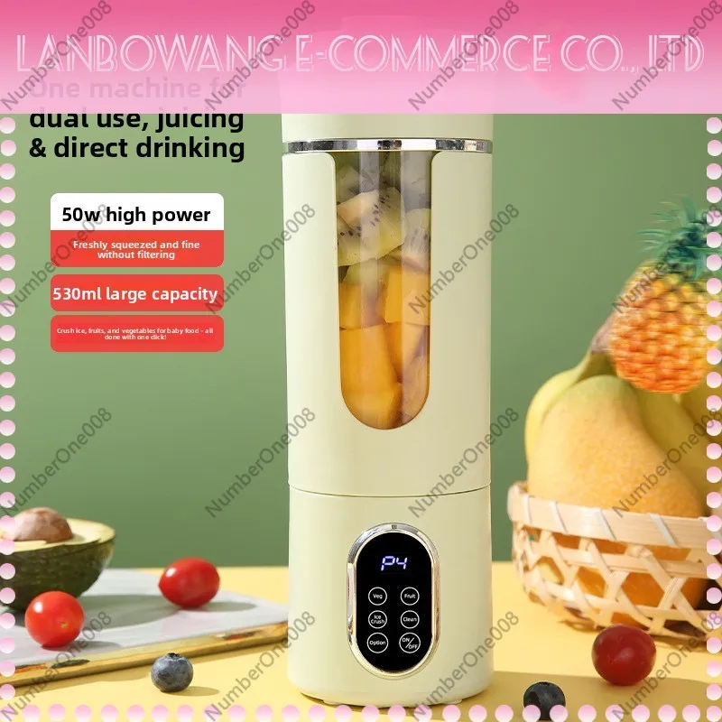 แก้วน้ำผลไม้พกพาแบบชาร์จ USB เ - Portable Blender Usb Rechargeable บทวิจารณ์และราคา