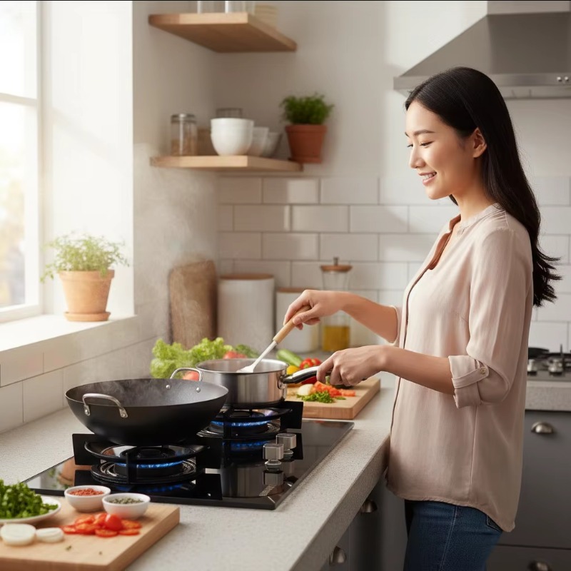 เตาแก๊สแบบฝัง 2 หัวเตา พร้อมแผ - Kitchen Appliances บทวิจารณ์และราคา